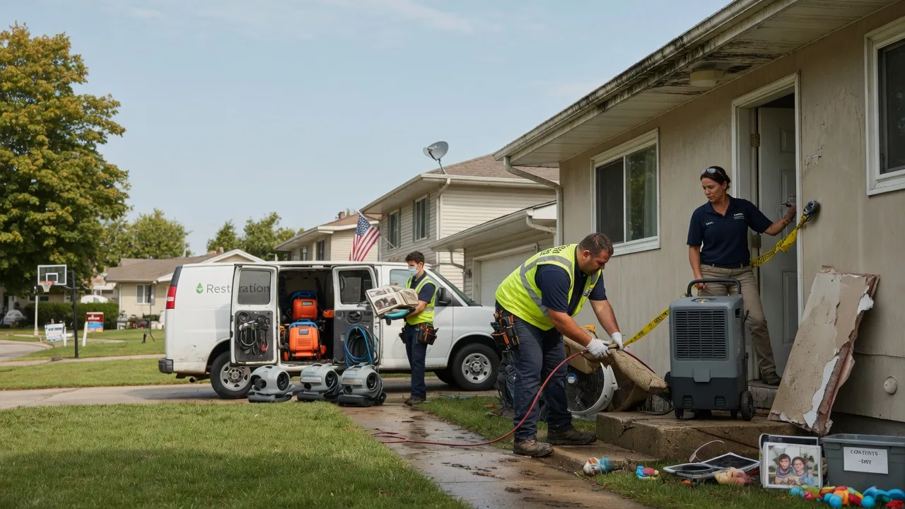 Water Damage Restoration in Savage, MN near me